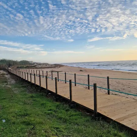 Azulmaris - Direkt Am In Cha - Terrasse Und Meerblick Appartement Vila Cha (Porto)