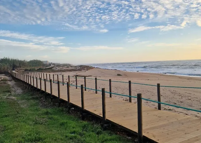 Azulmaris - Direkt Am In Chã - Terrasse Und Meerblick Apartment Vila Cha (Porto)
