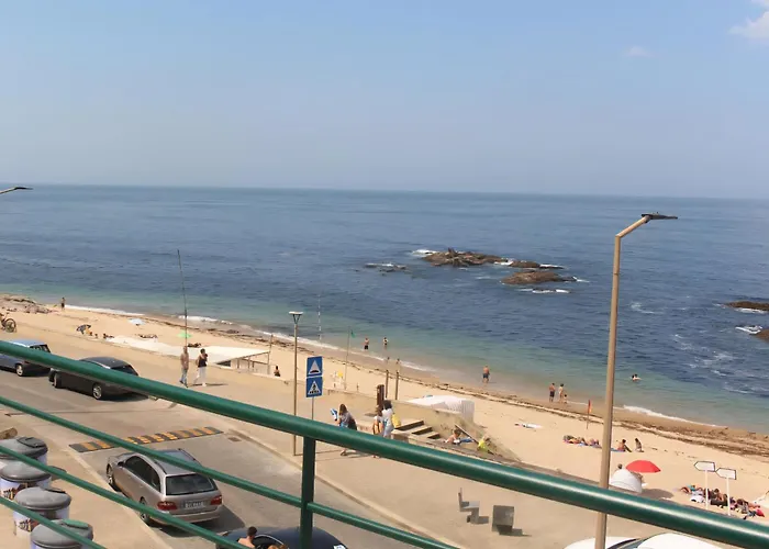 Apartment Azulmaris - Direkt Am In Chã - Terrasse Und Meerblick Vila Cha (Porto)